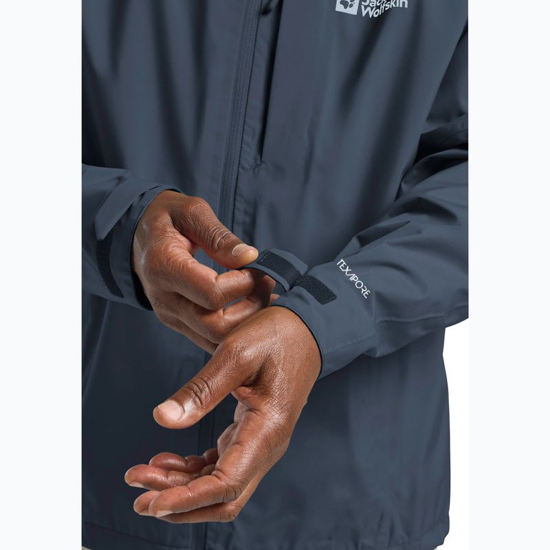 Regenjacke Herren Jack Wolfskin Tempest 2l midnight sky 6