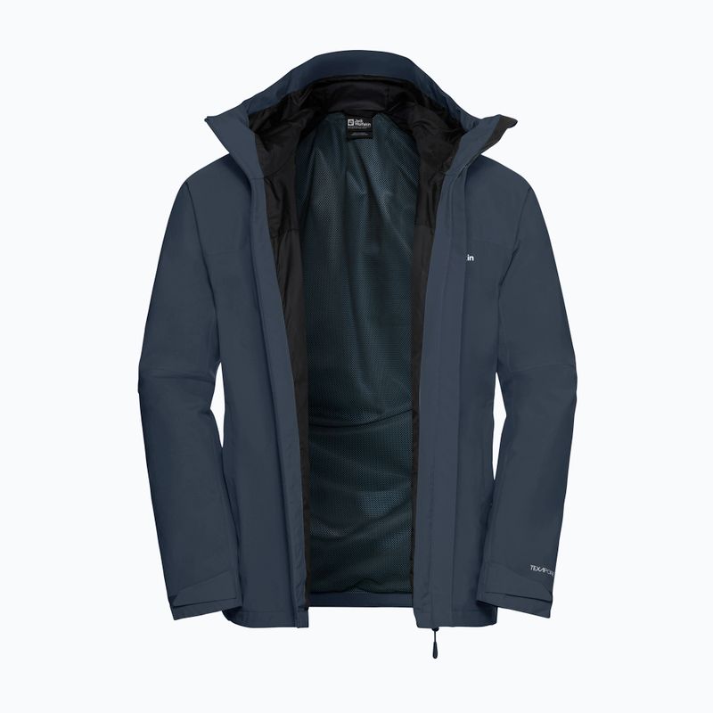 Regenjacke Herren Jack Wolfskin Tempest 2l midnight sky 10