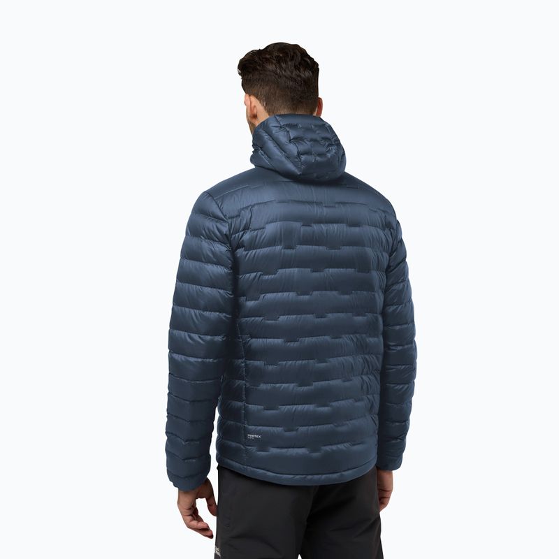 Herren Daunenjacke Jack Wolfskin Passamani Down Hoody midnight sky 3