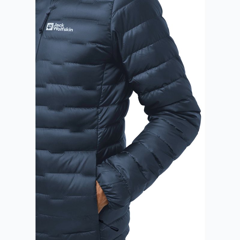 Herren Daunenjacke Jack Wolfskin Passamani Down Hoody midnight sky 5