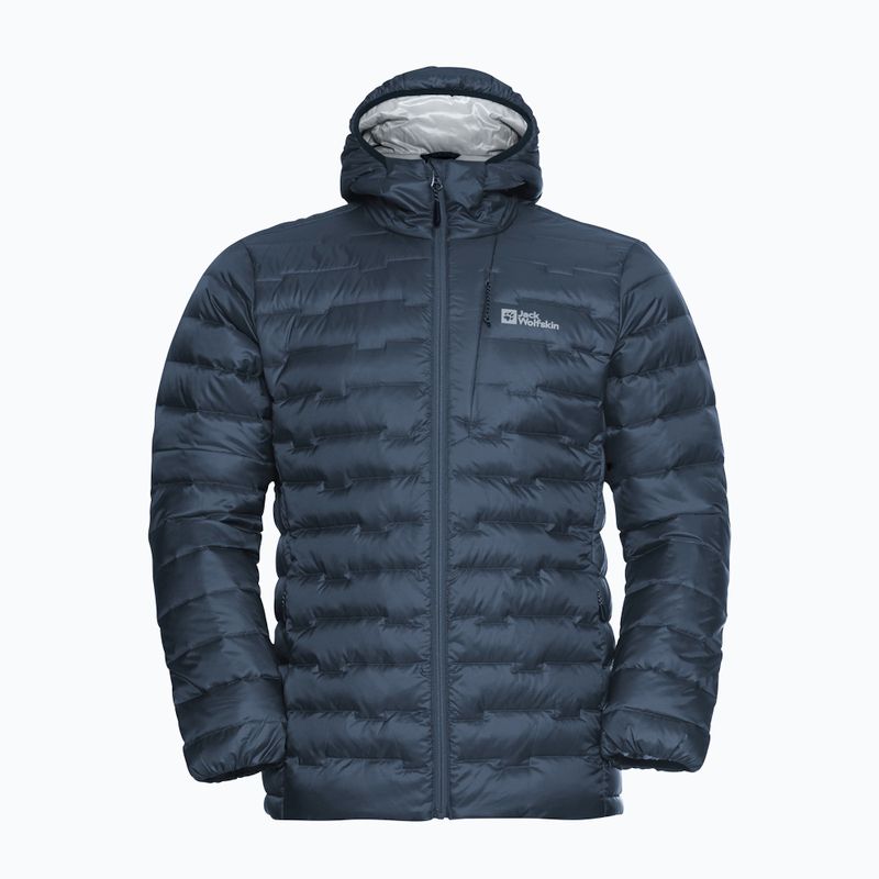 Herren Daunenjacke Jack Wolfskin Passamani Down Hoody midnight sky 11