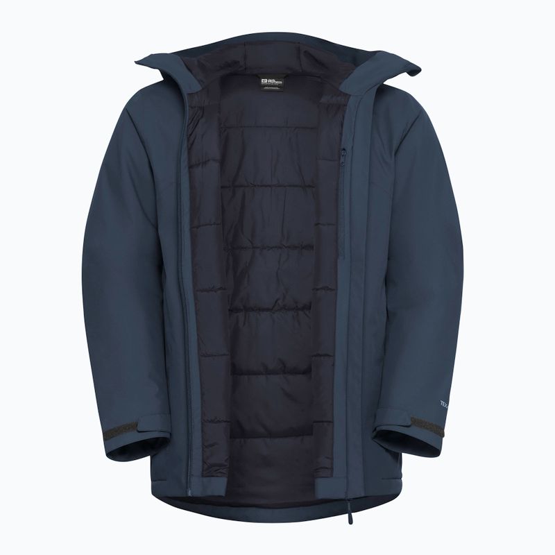 Herren Daunenjacke Jack Wolfskin Wisper Ins midnight sky/dark navy 9
