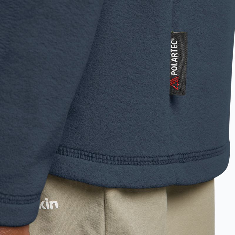 Fleece Hoodie Sweatshirt Herren Jack Wolfskin Taunus Fz midnight sky 7