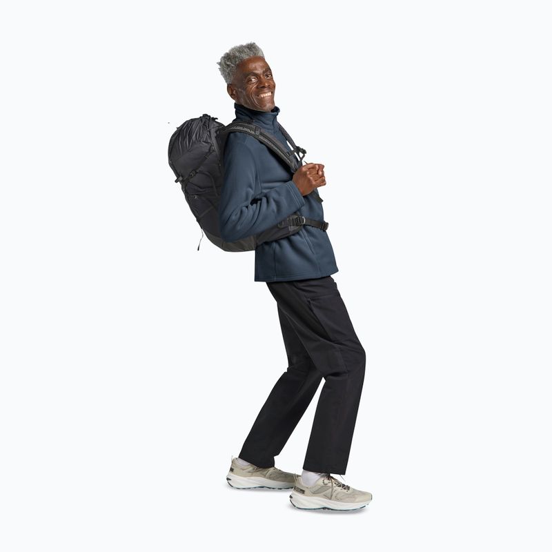 Fleece Hoodie Sweatshirt Herren Jack Wolfskin Winterstein Fz midnight sky 2