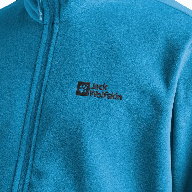 Herren-Fleecejacke Jack Wolfskin Taunus Fz aurora blue 5