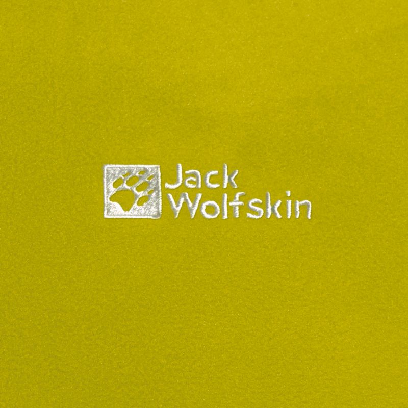 Fleece Hoodie Sweatshirt Herren Jack Wolfskin Taunus Fz chartreuse 10