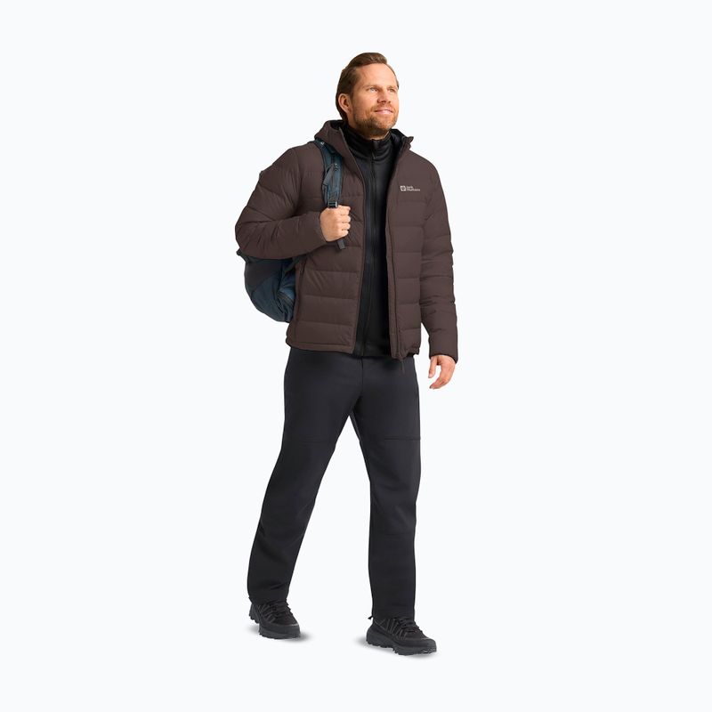 Herren Daunenjacke Jack Wolfskin Ather Down Hoody peat 2