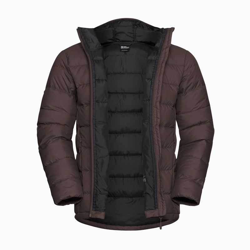 Herren Daunenjacke Jack Wolfskin Ather Down Hoody peat 9
