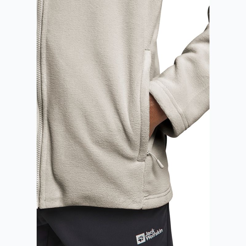 Fleece Hoodie Sweatshirt Herren Jack Wolfskin Winterstein Fz pale sand 5