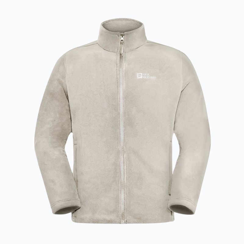 Fleece Hoodie Sweatshirt Herren Jack Wolfskin Winterstein Fz pale sand 7