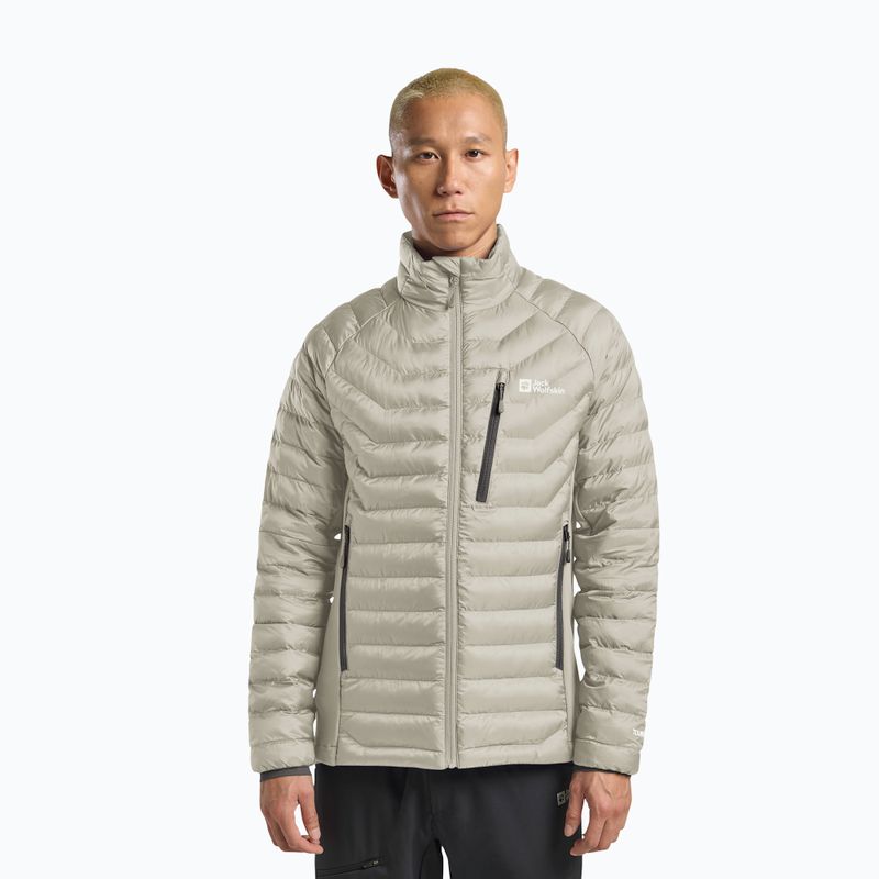 Jacke Herren Jack Wolfskin Routeburn Pro Ins linen