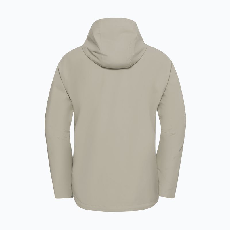 Herren-Regenjacke Jack Wolfskin Trailtime 2L Leinen 8