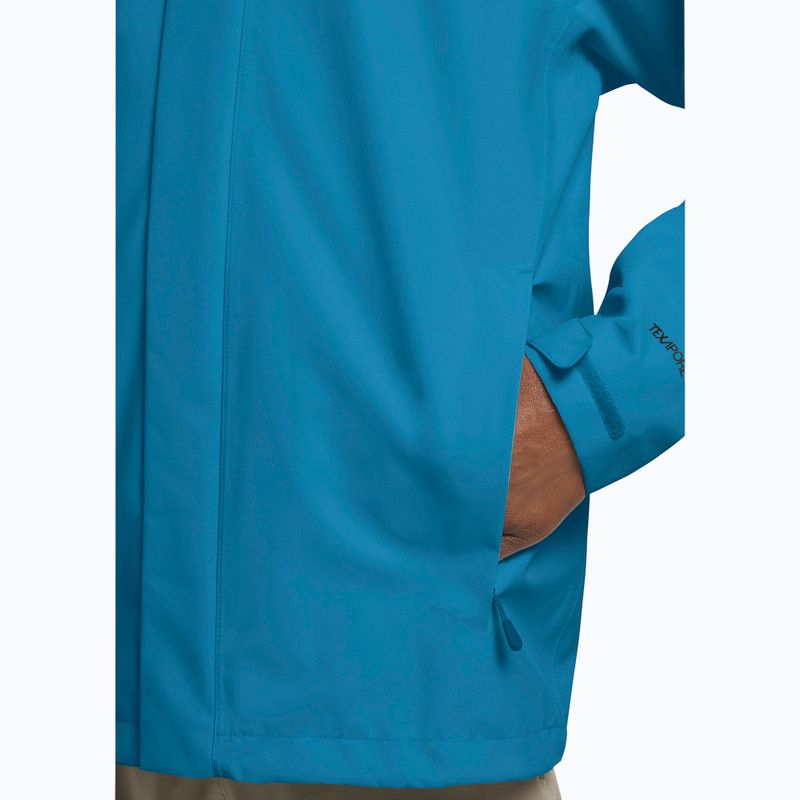 Herren-Regenjacke Jack Wolfskin Trailtime 2L aurora blue 5