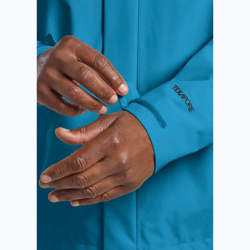 Herren-Regenjacke Jack Wolfskin Trailtime 2L aurora blue 6