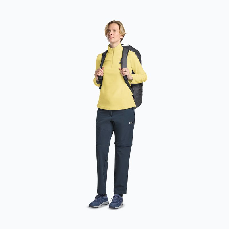 Damen-Trekkingpullover Jack Wolfskin Taunus Hz lemon ice 2