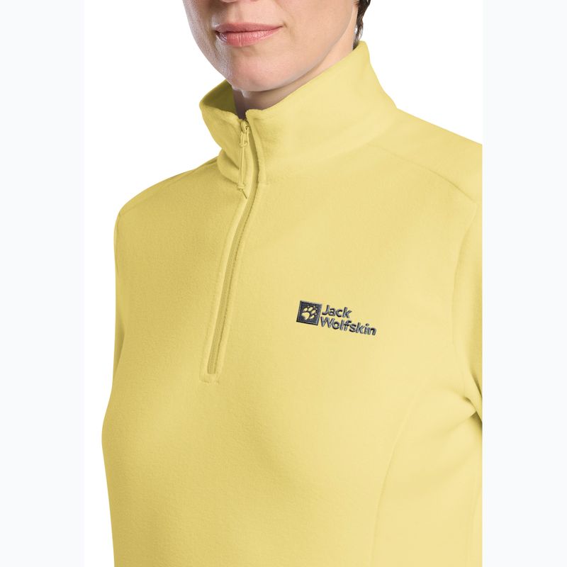 Damen-Trekkingpullover Jack Wolfskin Taunus Hz lemon ice 4