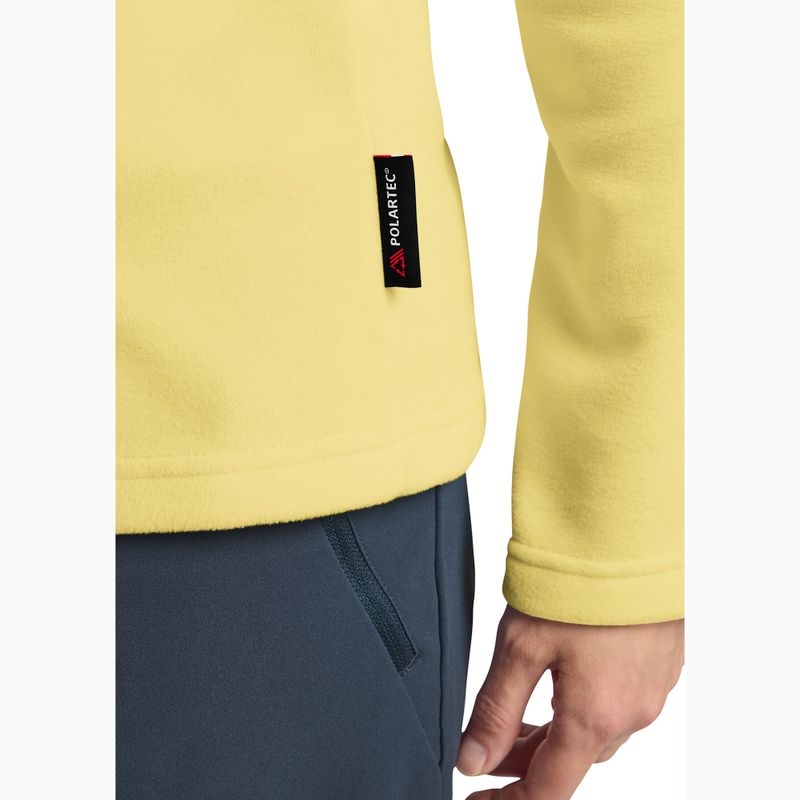 Trekking Hoodie Sweatshirt Damen Jack Wolfskin Taunus Hz lemon ice 5