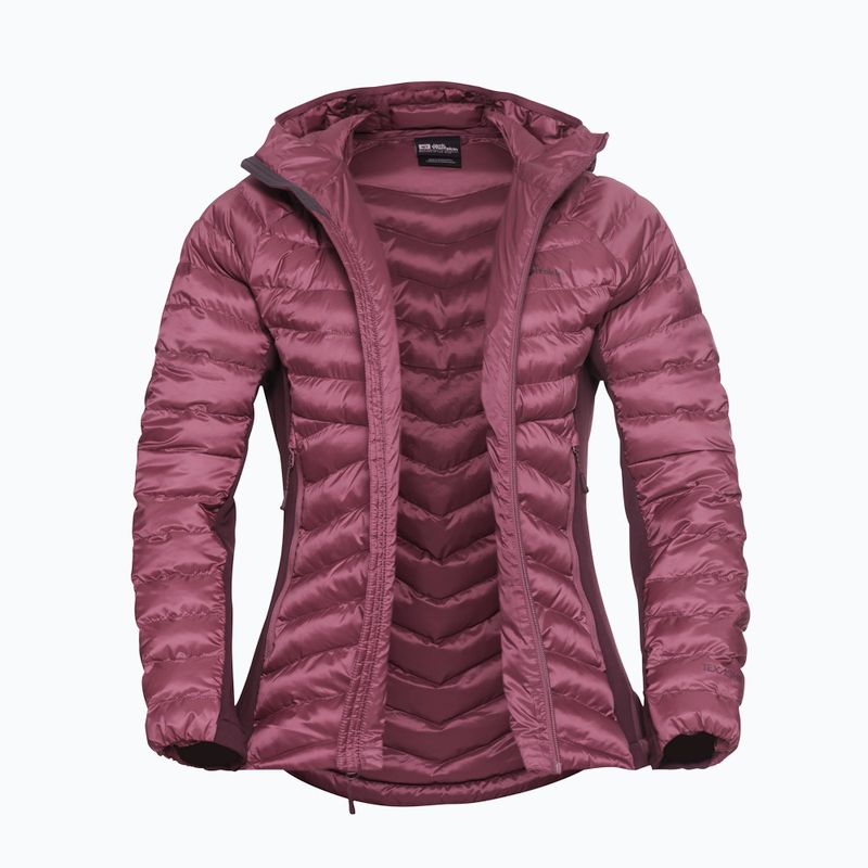 Gefütterte Jacke Damen Jack Wolfskin Routeburn Pro Ins raisin 10