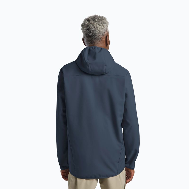 Herren Softshell-Jacke Jack Wolfskin Bornberg Hoody midnight sky 3