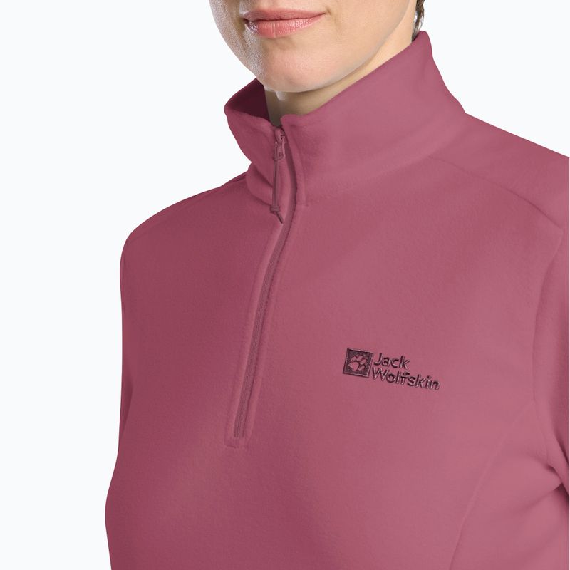 Damen-Trekkingpullover Jack Wolfskin Taunus Hz raisin 4