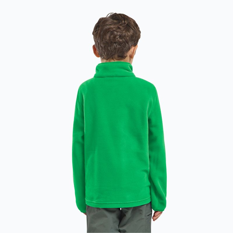 Fleece Hoodie Sweatshirt Kinder Jack Wolfskin Taunus mystic green 8