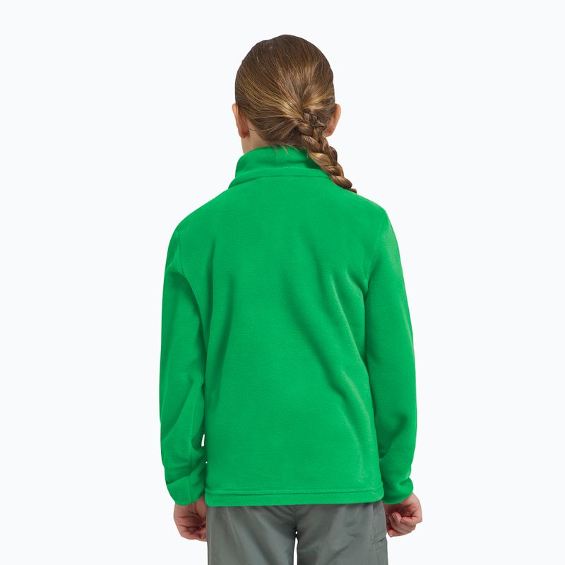 Fleece Hoodie Sweatshirt Kinder Jack Wolfskin Taunus mystic green 11
