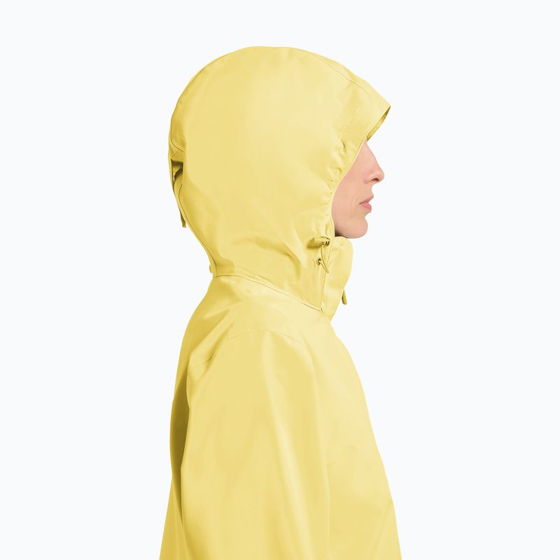 Damen Regenjacke Jack Wolfskin Trailtime 2L lemon ice 4