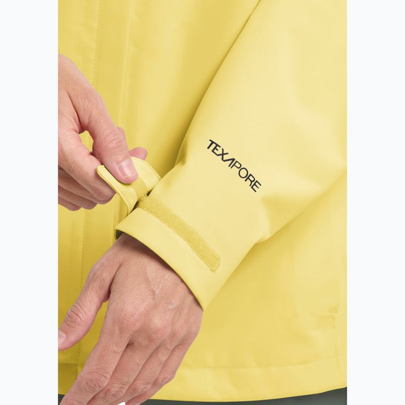 Regenjacke Damen Jack Wolfskin Trailtime 2L lemon ice 7
