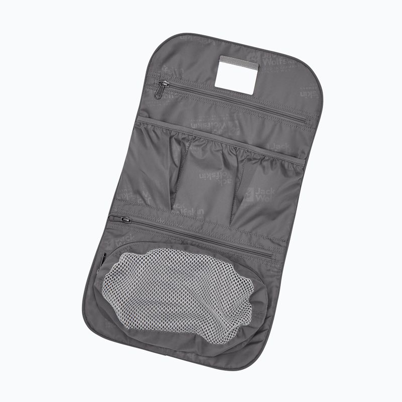 Kosmetiktasche Jack Wolfskin Konya Waschsalon slate 4