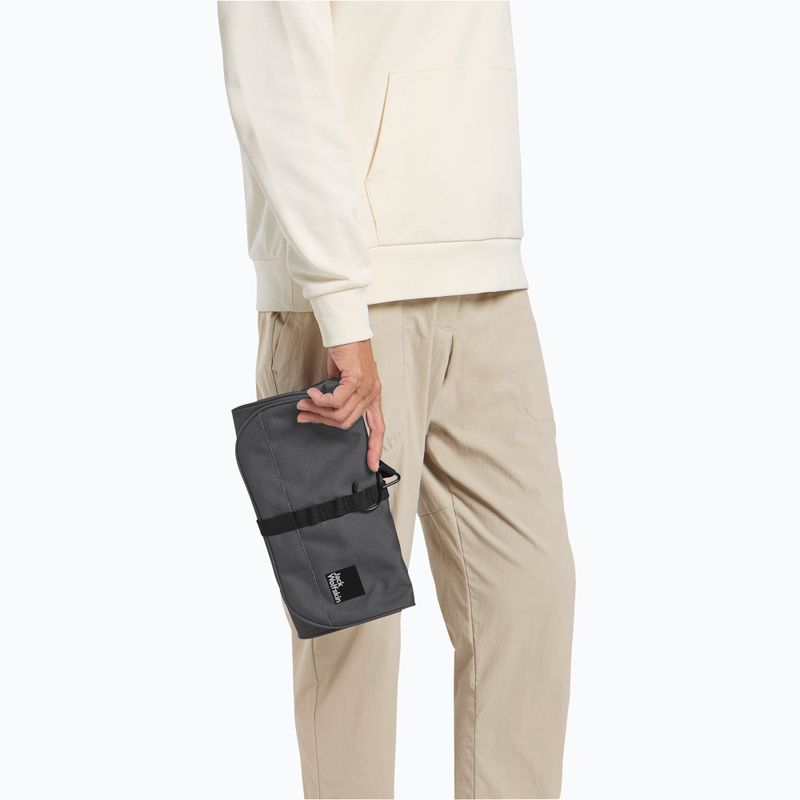 Kosmetiktasche Jack Wolfskin Konya Waschsalon slate 7