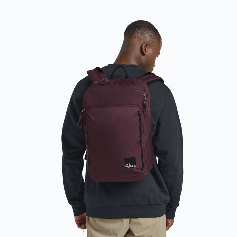 City-Rucksack Jack Wolfskin Terracade 24 l amaranth 9