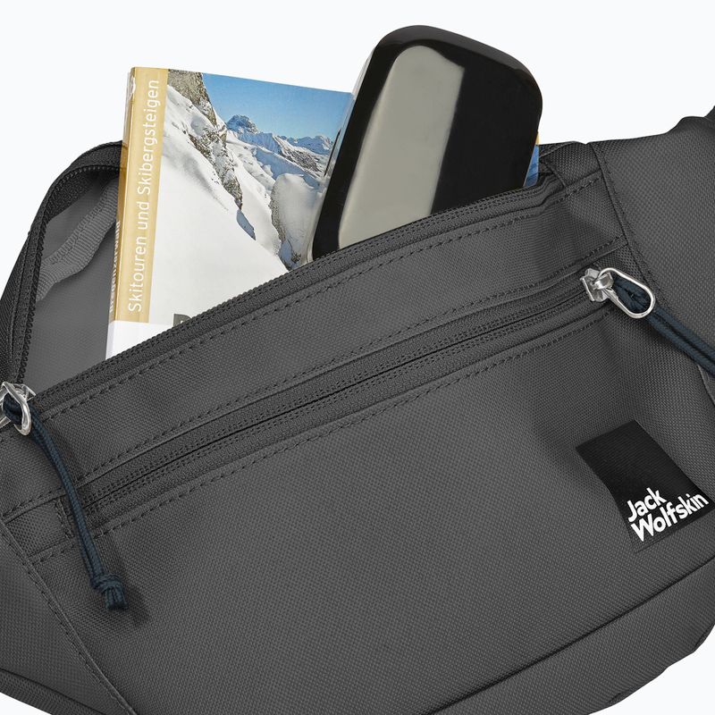 Gürteltasche Jack Wolfskin Konya Hipbag 2 l slate 6
