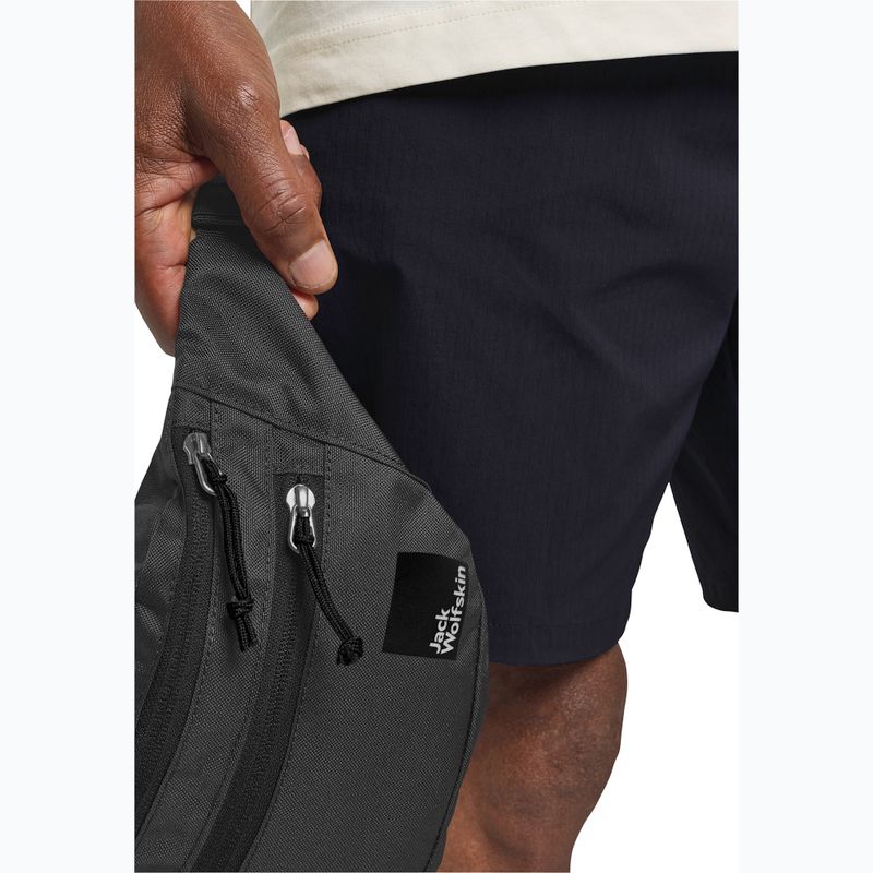 Gürteltasche Jack Wolfskin Konya Hipbag 2 l slate 10