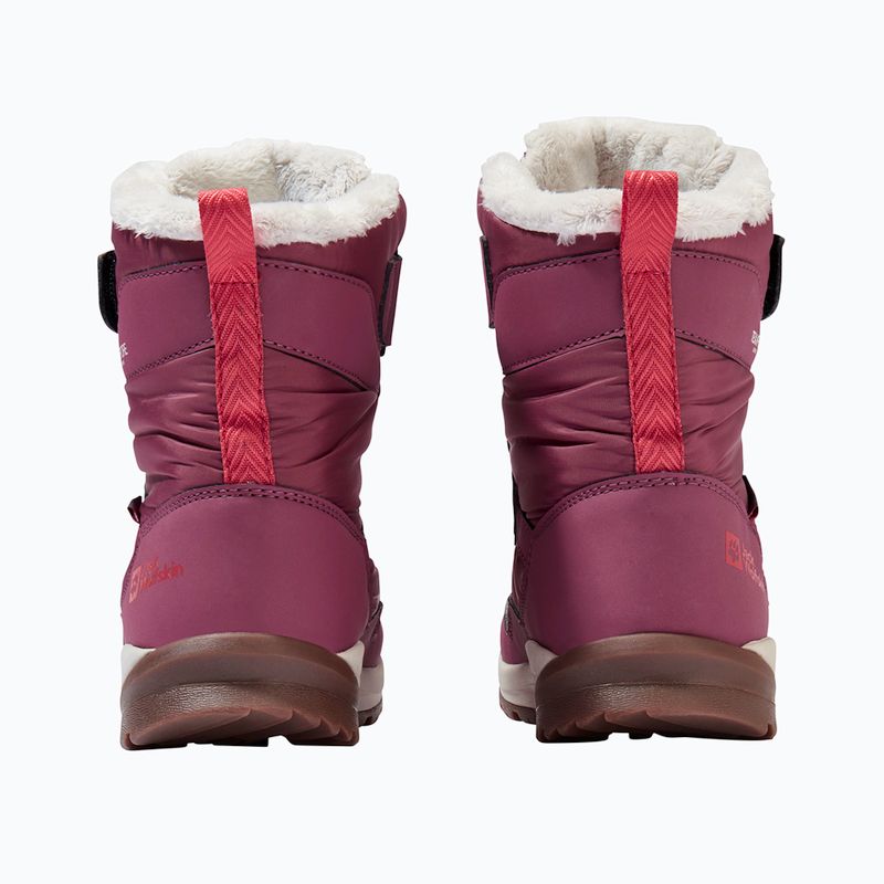 Kinderstiefel Jack Wolfskin Polar Bear-G Texapore High Vc raisin 4