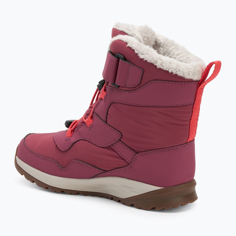 Kinderschuhe Jack Wolfskin Polar Bear-G Texapore High Vc raisin 3