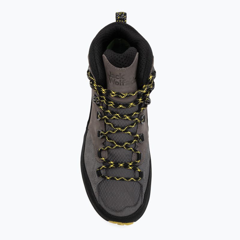 Trekkingschuhe Herren Jack Wolfskin Cyrox Texapore Mid slate 5