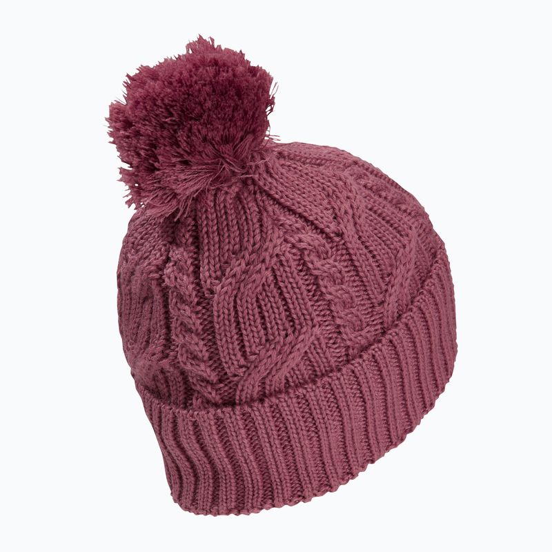 Wintermütze Jack Wolfskin Pompom raisin 2