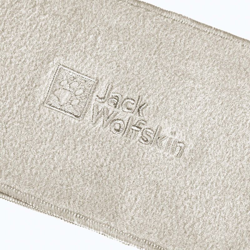Jack Wolfskin Real Stuff Stirnband aus Fleece in Pale Sand 3