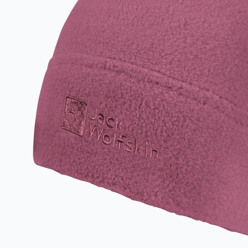 Wintermütze Jack Wolfskin Real Stuff raisin 3