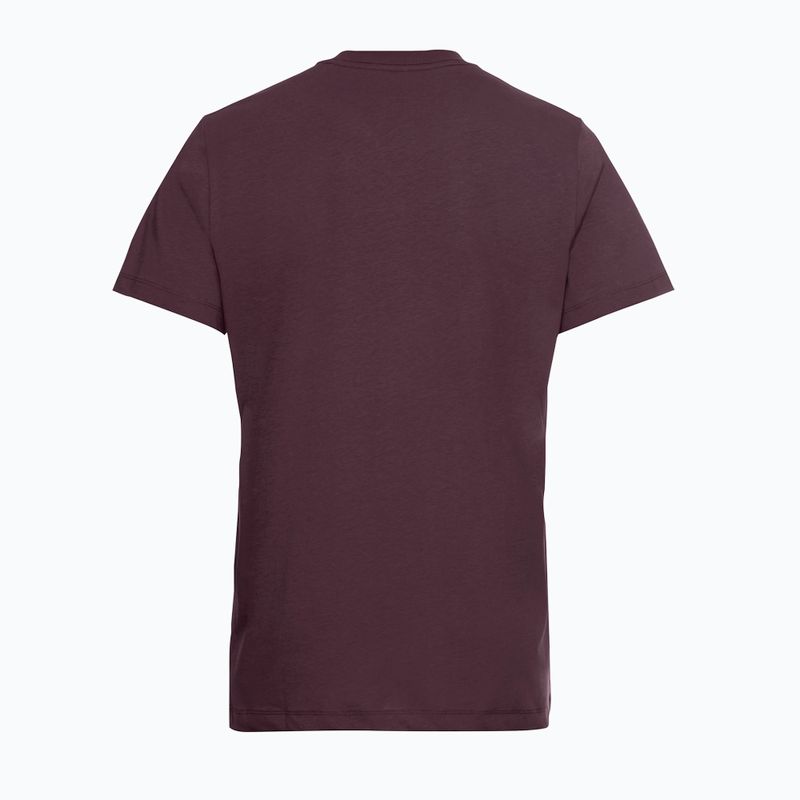 Herren T-Shirt Jack Wolfskin Essential Amaranth 7