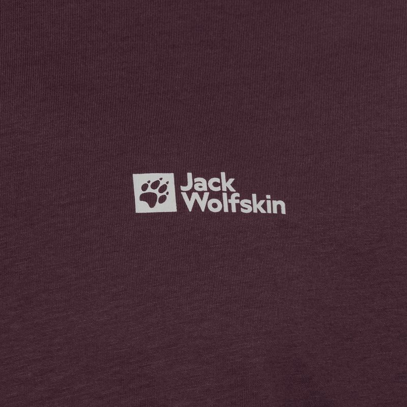 Herren T-Shirt Jack Wolfskin Essential Amaranth 8