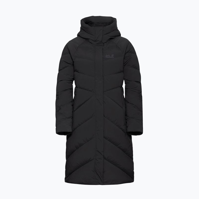 Damen Daunenmantel Jack Wolfskin Marienplatz Coat black 7