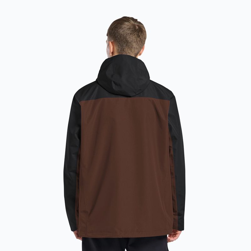 Herren 3in1 Jack Wolfskin Taubenberg 3In1 hot choc Jacke 3