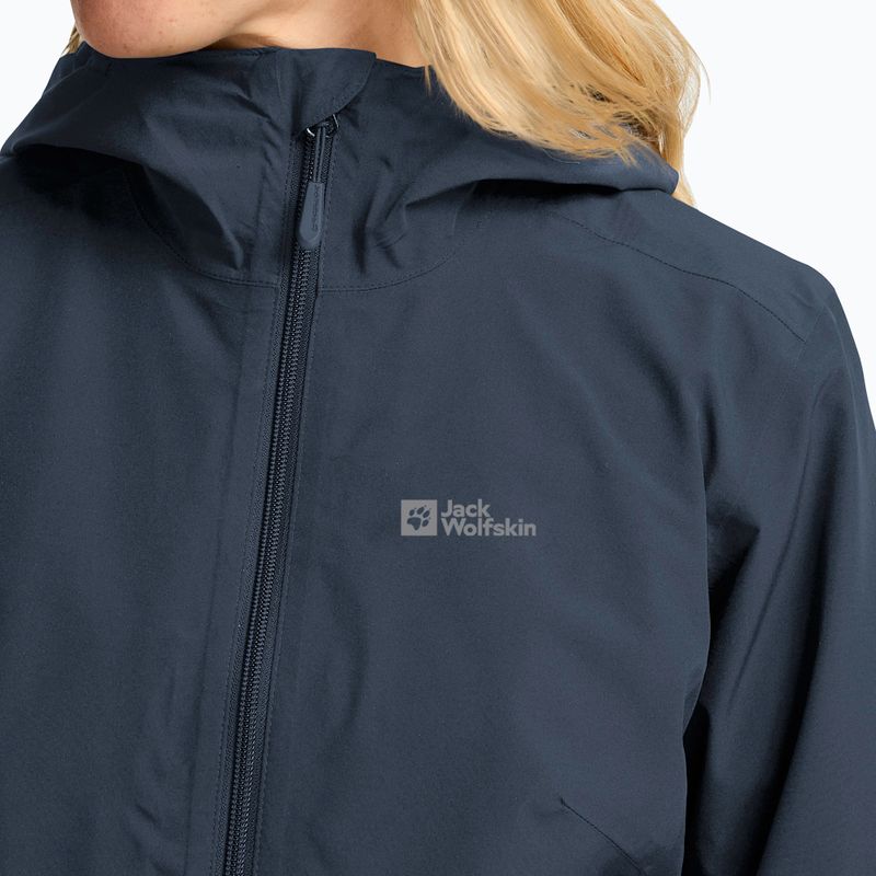 Damen 3in1 Jack Wolfskin Moonrise Jacke midnight sky 7