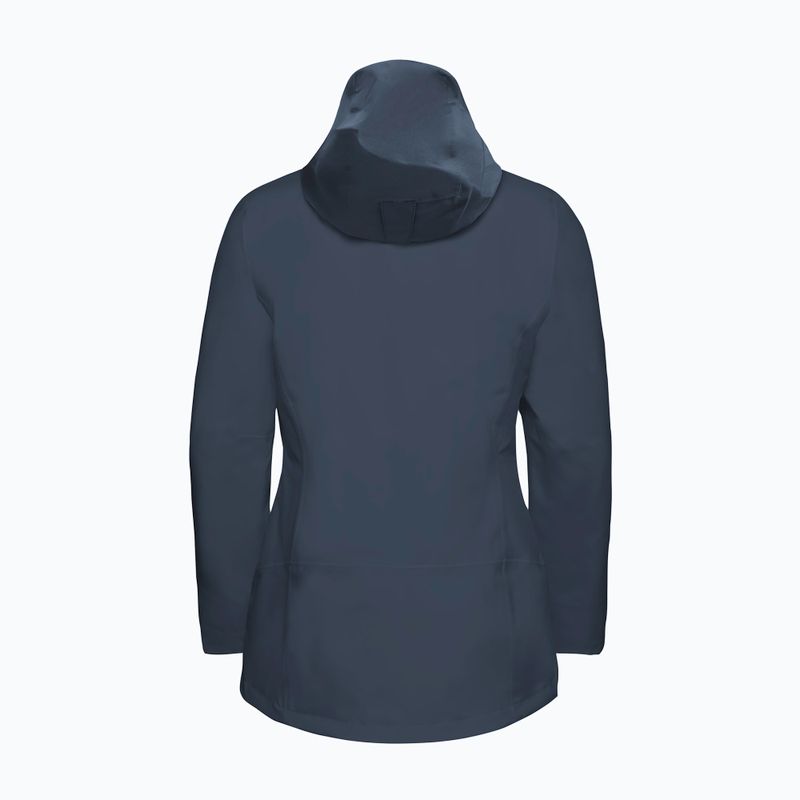 Damen 3in1 Jack Wolfskin Moonrise Jacke midnight sky 11