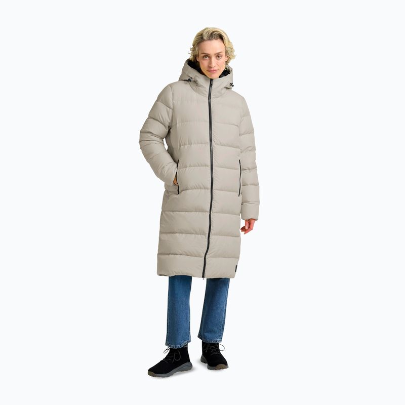 Damen Daunenmantel Jack Wolfskin Frozen Palace pale sand