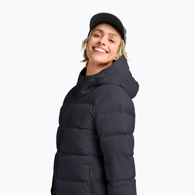 Damen Daunenmantel Jack Wolfskin Frozen Palace Coat dark navy 5