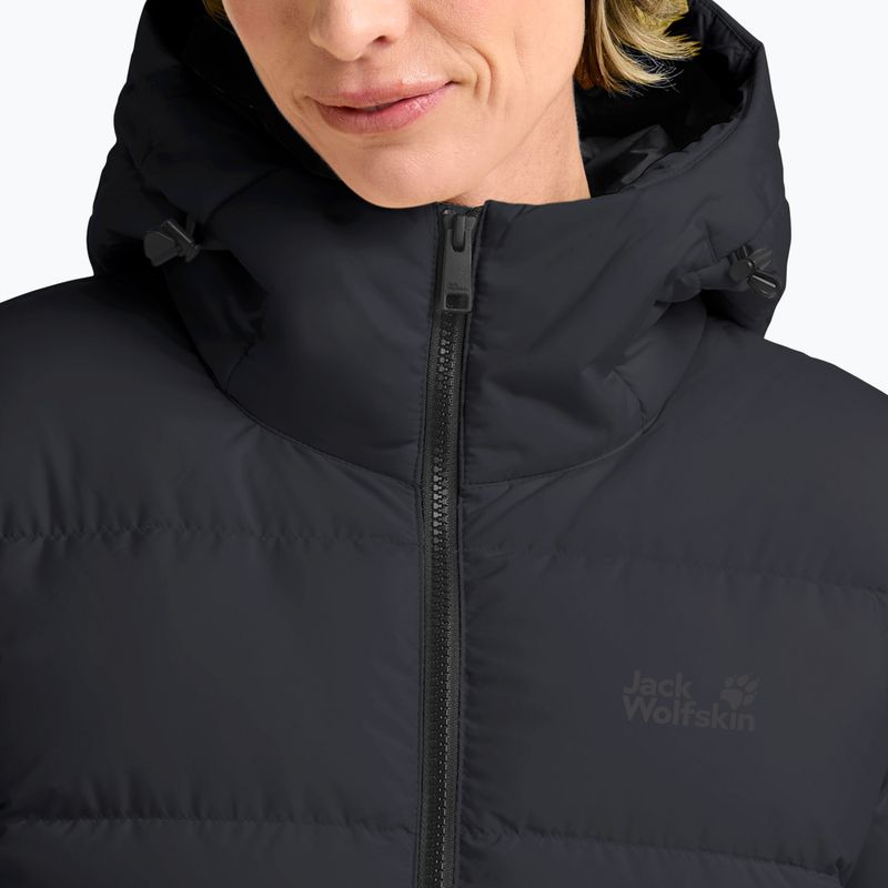 Damen Daunenmantel Jack Wolfskin Frozen Palace Coat dark navy 6