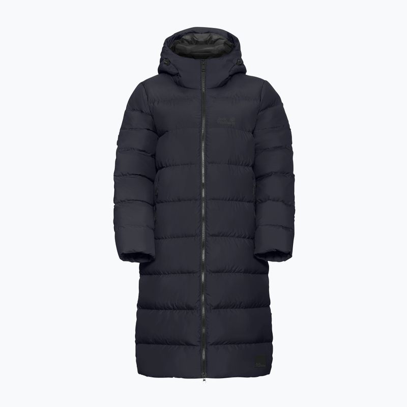 Damen Daunenmantel Jack Wolfskin Frozen Palace Coat dark navy 9