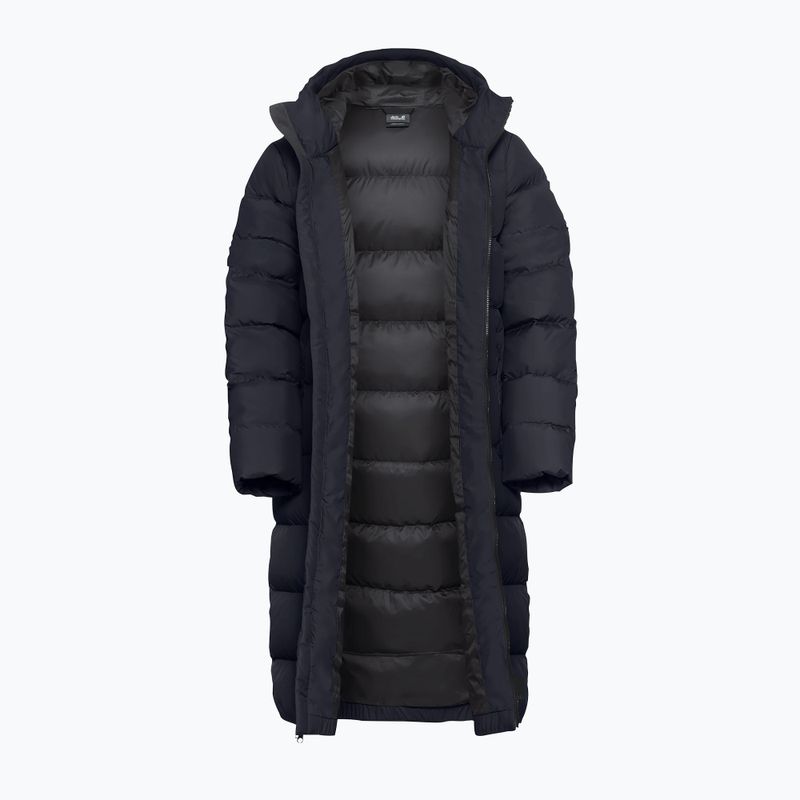 Damen Daunenmantel Jack Wolfskin Frozen Palace Coat dark navy 11